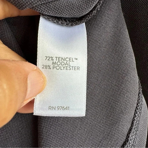 NWT Pure JJill SFTBLKBEAN Sandwashed Loose  Fit Tunic Dress With Pockets XSP - Picture 10 of 12